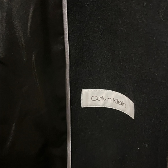 Calvin Klein Women's Elegant Black Dress Coat - Picture 11 of 11